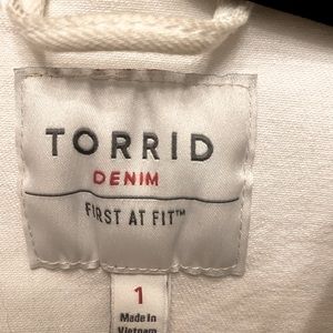 Torrid Jean vest